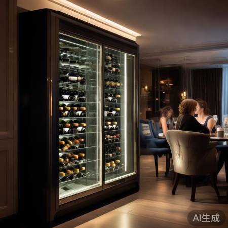 红酒柜浪漫照明