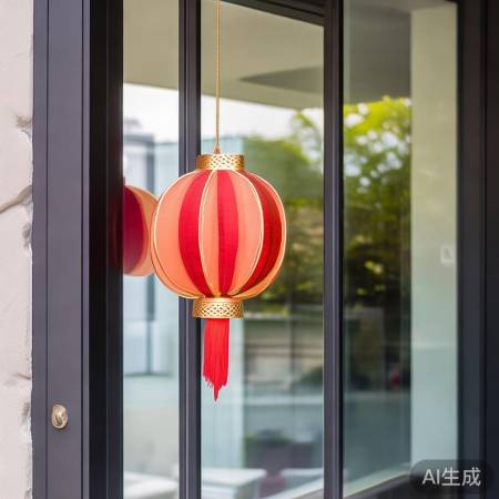 根据门材质定灯笼位置