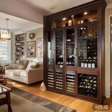澳莱斯酒柜服务部统一报修网点介绍（玻璃红酒柜子格局：时尚简约空间布局指南）