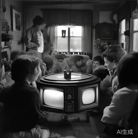 回忆童年老电视机