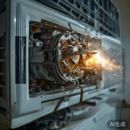 空调制冷因压缩机故障