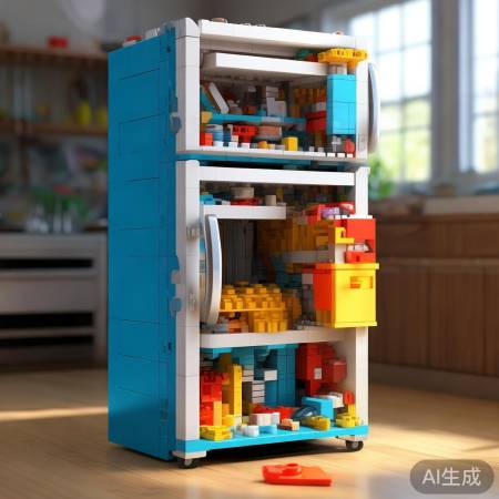 乐高冰箱：昂贵但有趣