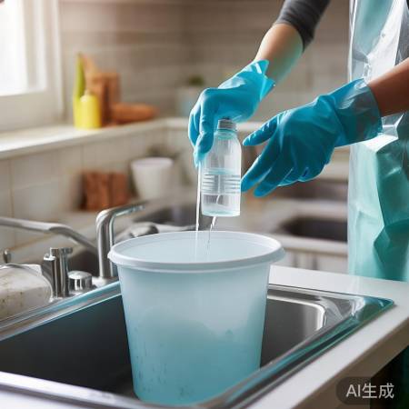 “清洗剂使用步骤图”