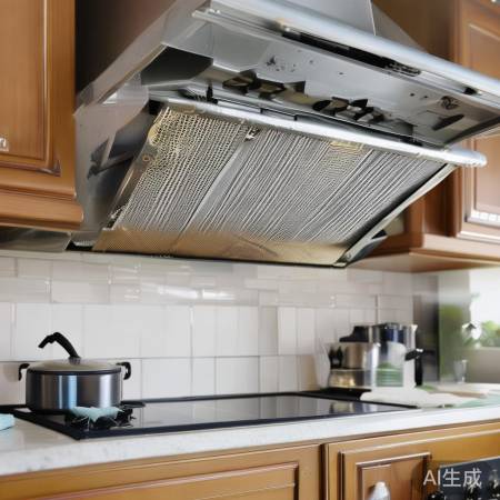 定期清滤网，保油烟机寿命