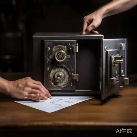 “密码勿贴保险柜旁”