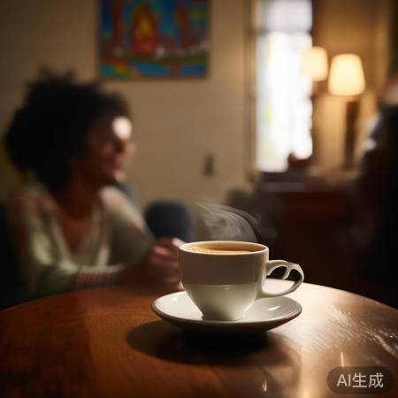 生活如咖啡，笑对每一刻