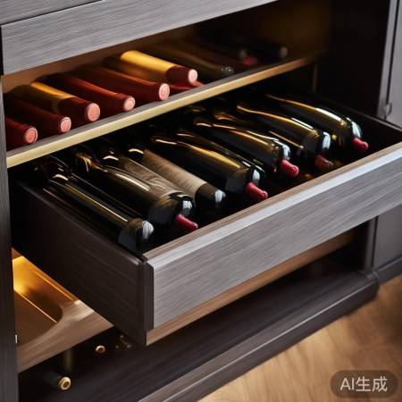 康廷酒柜400客服助手告诉你←带抽屉红酒柜选购指南：实用与美观并存
