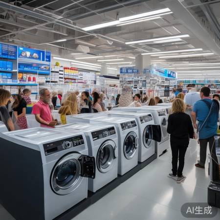 达米尼洗衣机品牌专业维护教导@滚筒洗衣机销量高峰时段揭秘