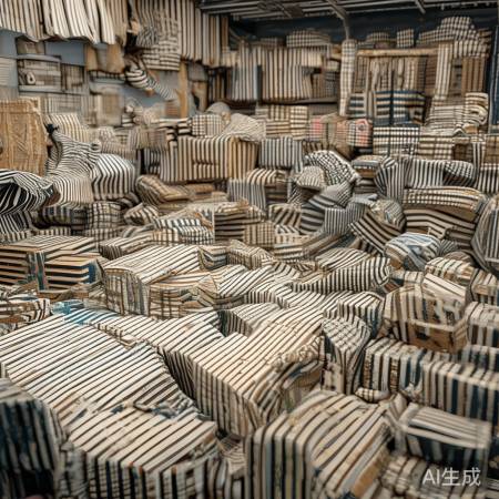 条纹增加画面立体感