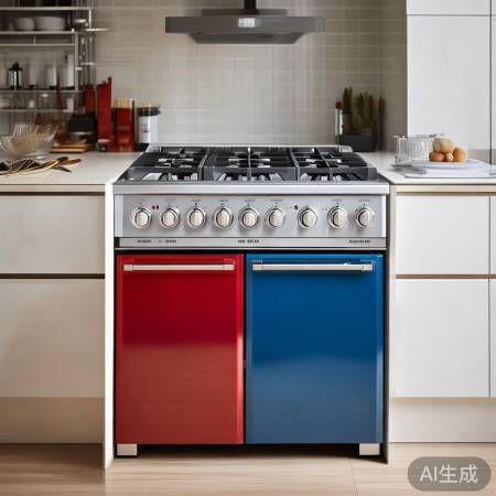 燃气灶时尚多彩