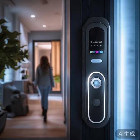 凯福将指纹锁快速维修保障分享—智能联动：萤石指纹锁解锁即开灯，家居生活一步到位