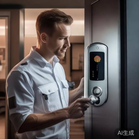 神将智能指纹锁维修上门服务咨询阐明@施罗曼指纹锁：灵璧智慧门锁，安全与便捷的完美结合