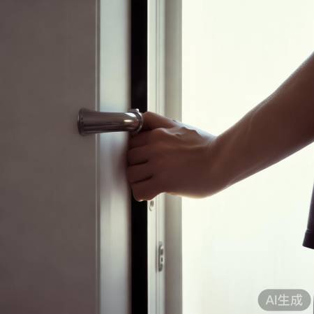 轻摇门把手解卡