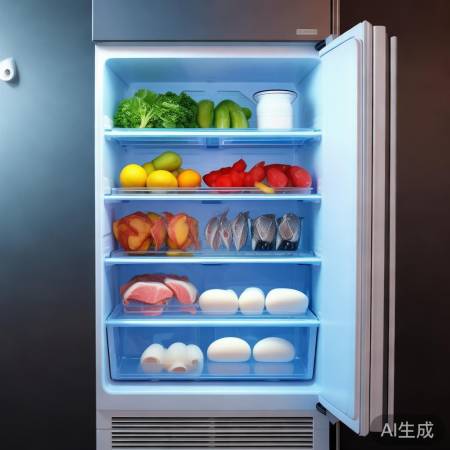 冰箱分层放食材