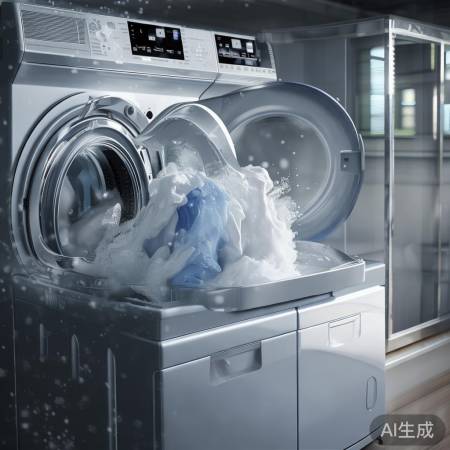 双缸洗衣机，一桶漂洗一桶脱