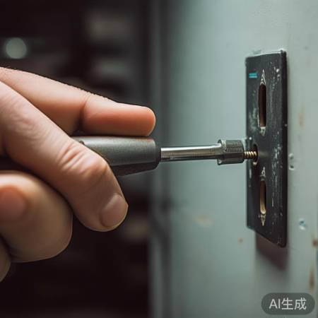 轻旋螺丝，勿用力过猛