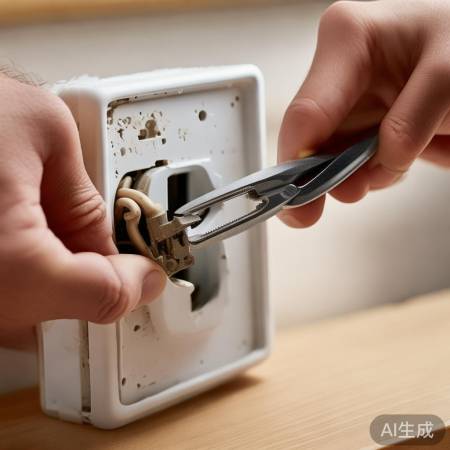 拆螺丝，轻松取插座