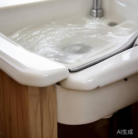 检查水封，破损即更换