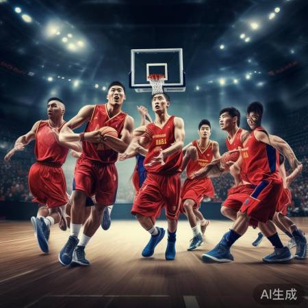 中国男篮世预赛豪取大胜，卡塔尔遭重创！