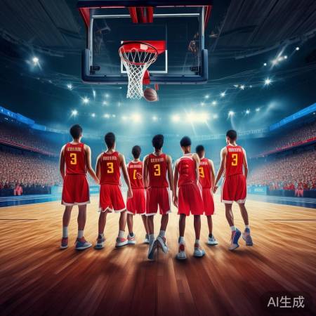 中国男篮稳居世亚预F组第三