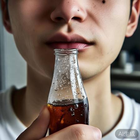 女子喝冰冻可乐惊现满嘴血！真相揭秘！