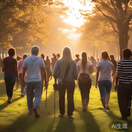 正确散步好处多，健康生活从每一步开始
