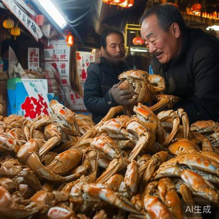大闸蟹暴跌揭秘：为何跌出地板价之谜