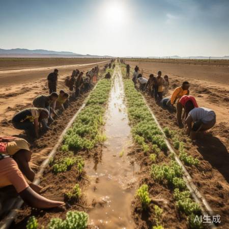 沙漠变绿洲,挑战与智慧同行