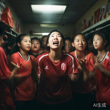 中国U17女足主帅深情致谢：球员们辛苦了！